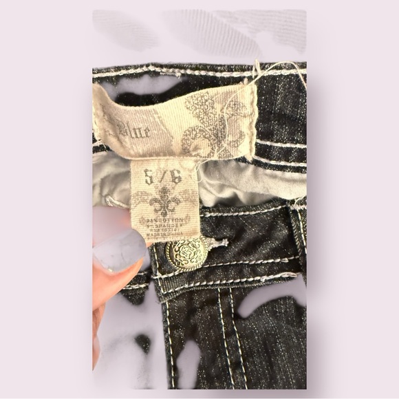 Raw Blue Women's Size 5/6 denim ripped jeans - Picture 12 of 12